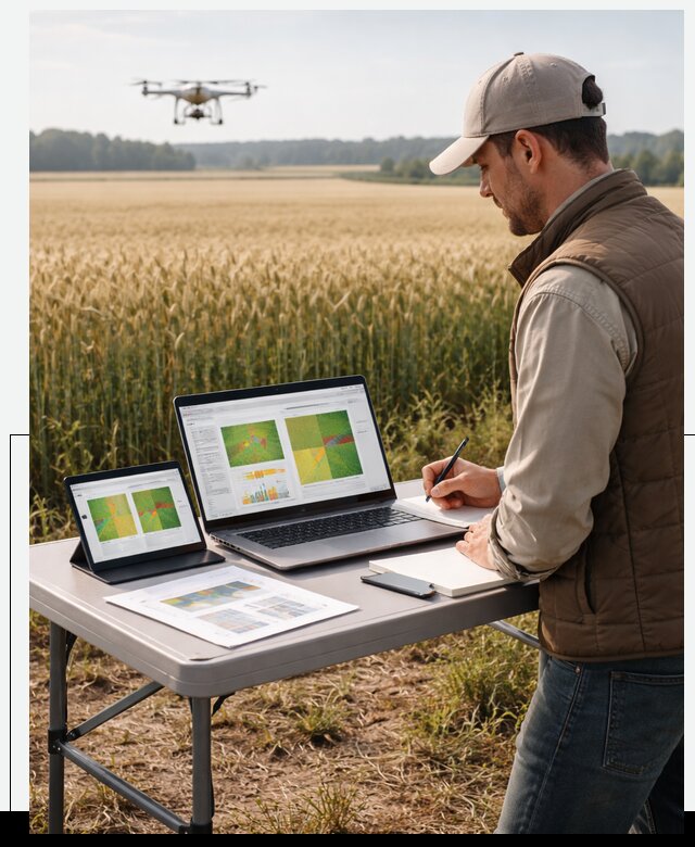 Система AI прогнозирования урожайности для точных агрономий в Белове