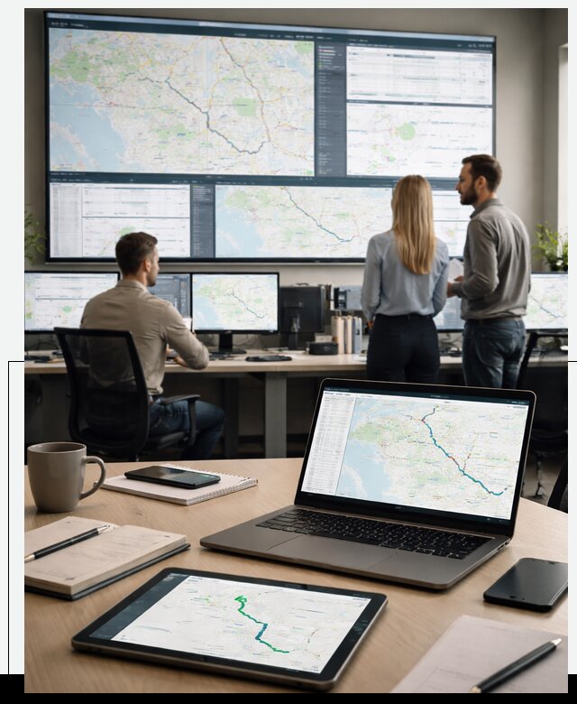 Трекинг грузов и Fleet Management, мониторинг автопарка в Белове