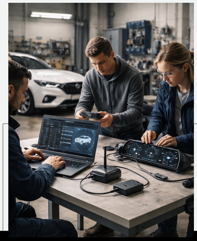 Разработка Connected Car и ПО для автопрома в Белове