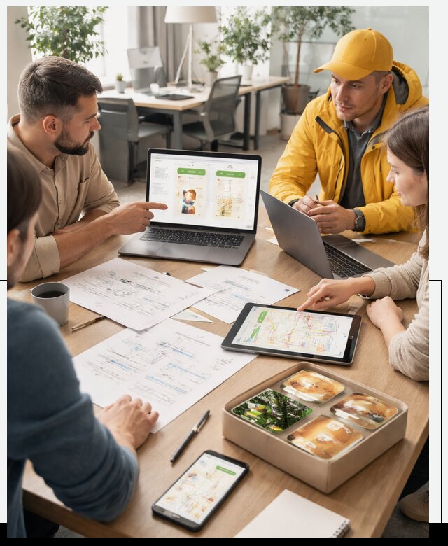 Разработка агрегатора доставки еды в Белове от 16289 р., АвикейБлв