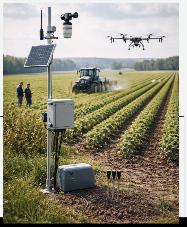 Разработка IoT мониторинга полей в Белове от 9230 р. | АвикейБлв